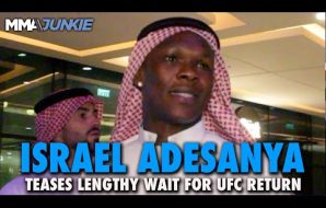 Israel Adesanya Jokes UFC Return May Not Come Until 2027   youtube